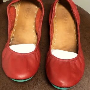 Red Tiek ballet shoe
